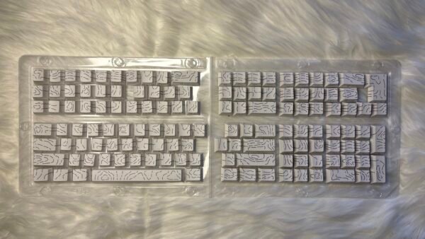 White Topography Keycap