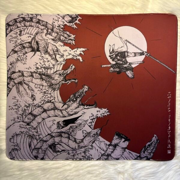 Dragon Samurai Gaming Mousepad (490×420×4mm)