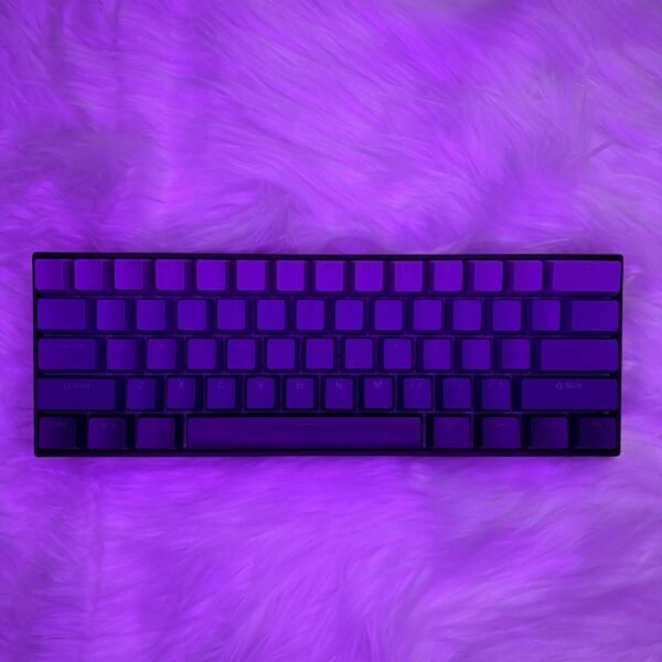 Gradient Side-printed Shine-through PBT Keycap (Multiple Design)