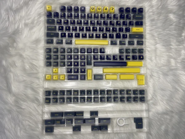 Bowjian Custom PBT Double-Shot Top-Printed SA-Profile Not-Shine-Through 172-Keys Keycap