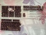 Golden Night Sky PBT Double-Shot Side-Printed Cherry-Profile Shine-Through 131-Keys Keycap - Image 4