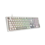 AJAZZ AK980 Mixed Light Wired Keyboard RETRO - Image 4