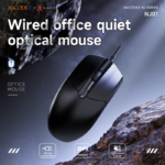 AJAZZ NJ01 Wired Optical Office Mouse - Image 4