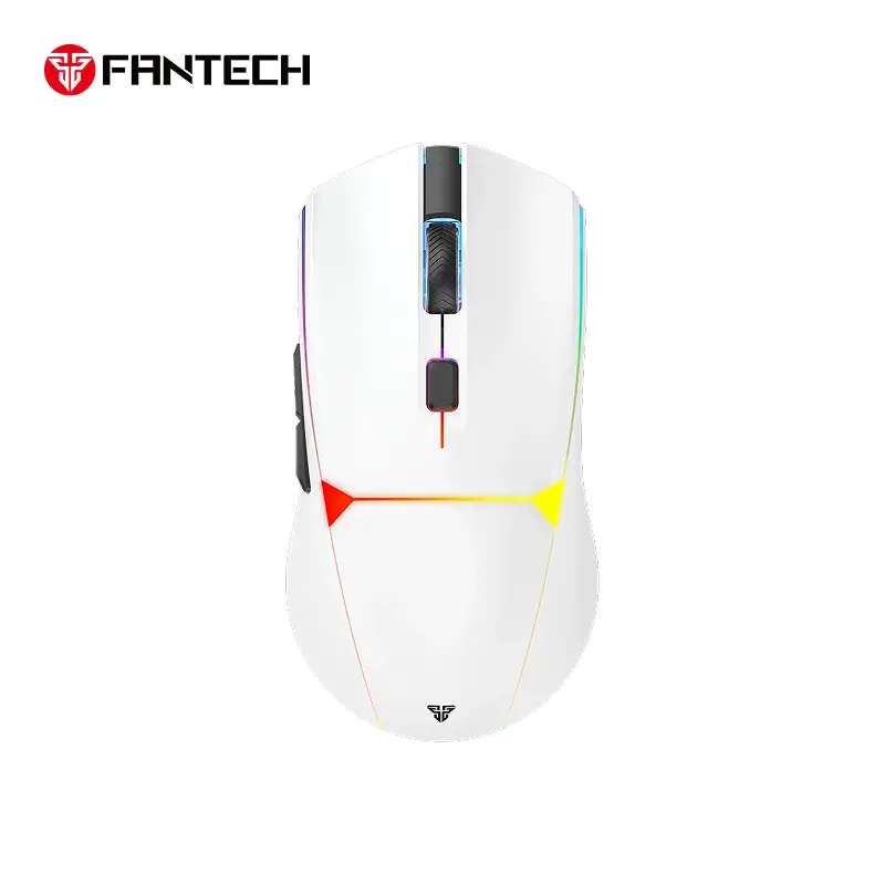 Fantech CRYPTO II WG7V2 Wireless Gaming Mouse white main Fantech CRYPTO II WG7V2 Wireless Gaming Mouse - Image 1