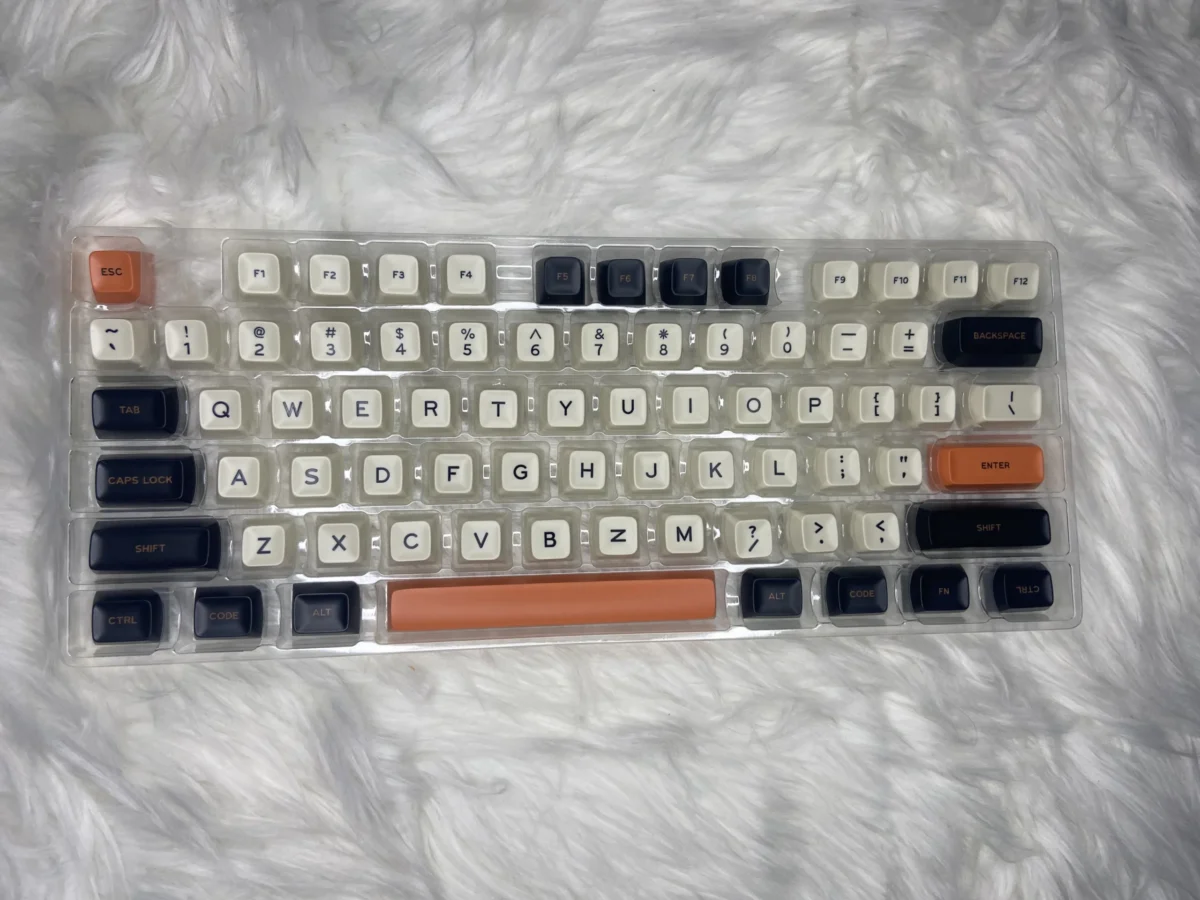Big Carbon PBT Double-Shot Top-Printed SA-Profile Not-Shine-Through 172-Keys Keycap - Image 4