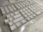 White Solid PBT Double-Shot Side-Printed Cherry-Profile Shine-Through 132-Keys Keycap - Image 3