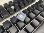 Black Solid PBT Double-Shot Side-Printed Cherry-Profile Shine-Through 132-Keys Keycap - Image 4