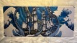 Ship in the Ocean Extended Gaming Mousepad (700×300×5mm)