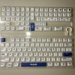 Zelda Blue PBT Dye-Sublimated Top-Printed Cherry-Profile Not-Shine-Through 133-Keys Keycap