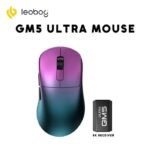 LEOBOG GM5 Ultra Dual 8KHz Tri-Mode Esports Ergonomic Gaming Mouse