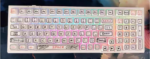 Doodle PBT Dye-Sublimated(single shot) XDA-Profile Not-Shine-Through 130-Keys Keycap - Image 3