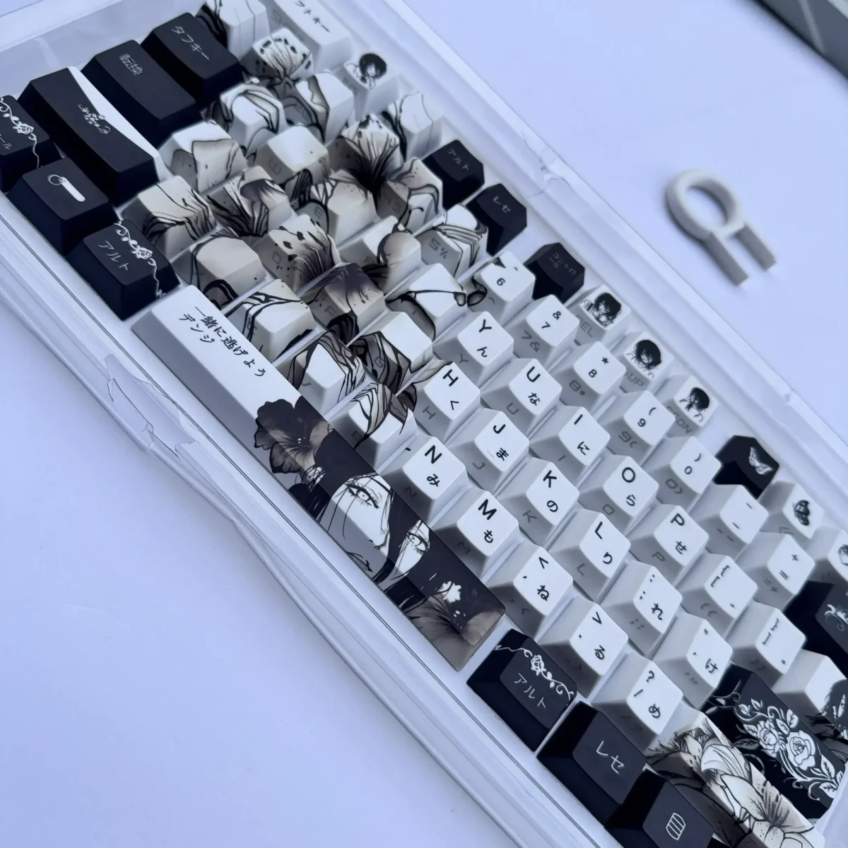 Reze PBT Double-Shot Cherry-Profile Not-Shine-Through 135-Keys Keycap - Image 3