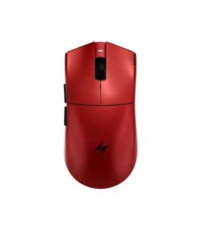 ATK X1 V2 Ultimate wireless gaming mouse in Metallic Red